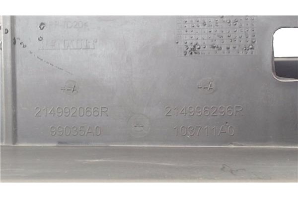 Recambio de rejilla entrada de aire para renault captur i 1.2 intens referencia OEM IAM 214992066R 214996296R 