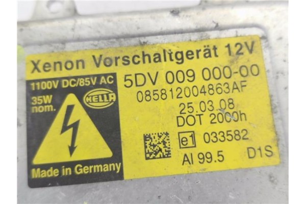 Recambio de centralita xenon para peugeot 407 coupé 2.0 hdi referencia OEM IAM 5DV00900000  