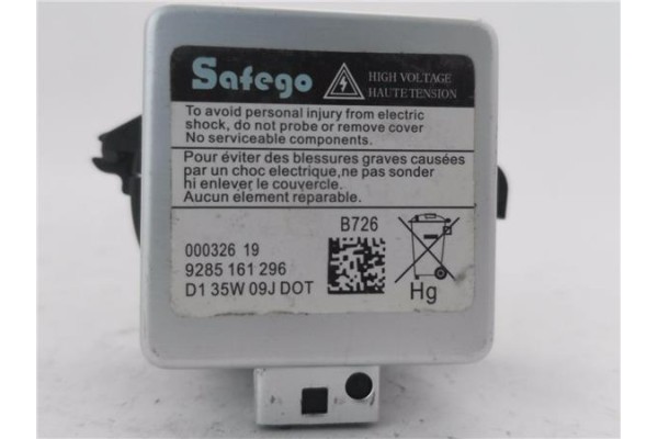 Recambio de lampara faro delantero para peugeot 407 coupé 2.0 hdi referencia OEM IAM 9285161296  