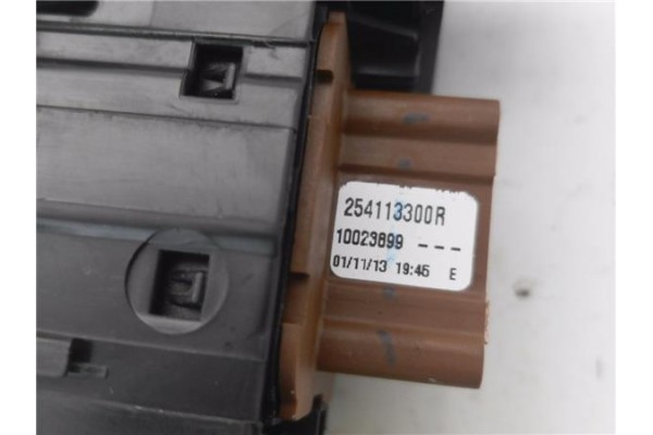 Recambio de mando elevalunas delantero izquierdo para renault captur i 1.2 intens referencia OEM IAM 254118722R 254113300R 