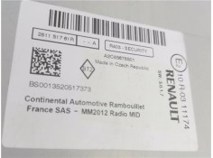 Recambio de autoradio para renault captur i 1.2 intens referencia OEM IAM 281151761R  