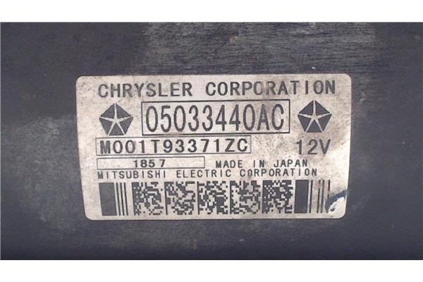 Recambio de motor arranque para jeep compass (mk) 2.0 sport referencia OEM IAM 050033440AC M001T93371ZC 