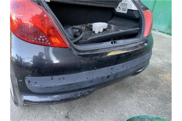 Recambio de paragolpes trasero para peugeot 207 1.4 referencia OEM IAM 7410Z5  