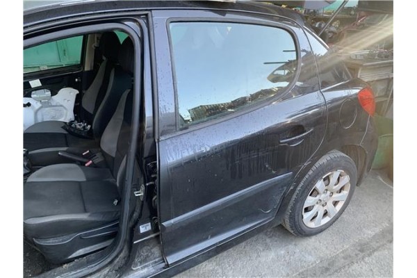 Recambio de puerta trasero izquierda para peugeot 207 1.4 referencia OEM IAM 9006N2  