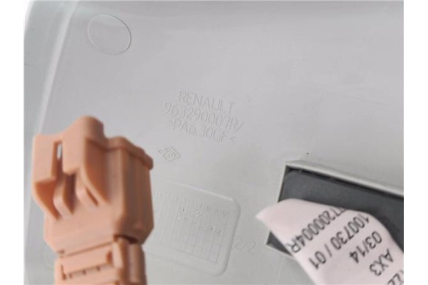 Recambio de embellecedor retrovisor interior para renault captur i 1.2 intens referencia OEM IAM 963290007R  