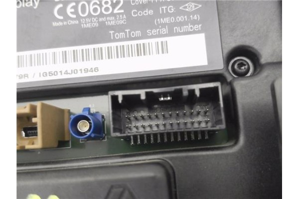 Recambio de pantalla para renault captur i 1.2 intens referencia OEM IAM 280387575R 134379 