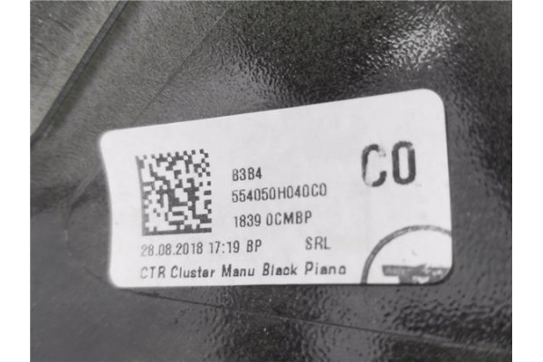 Recambio de embellecedor salpicadero para citroen c1 1.0 city edition referencia OEM IAM 554050H040 1389231X 