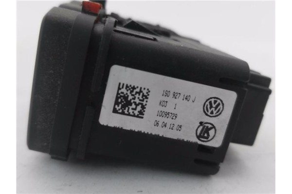 Recambio de interruptor luces emergencia para volkswagen up! (121) 1.0 black up! referencia OEM IAM 1S0927140J  