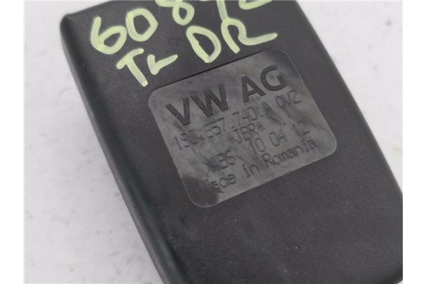 Recambio de anclaje cinturon trasero derecho para volkswagen up! (121) 1.0 black up! referencia OEM IAM 1S0857740A  