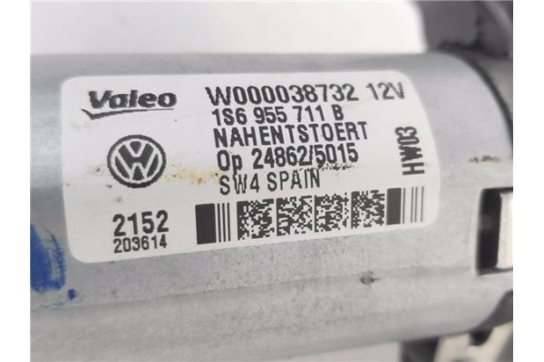 Recambio de motor limpiaparabrisas trasero para volkswagen up! (121) 1.0 black up! referencia OEM IAM 1S6955711B W000038732 