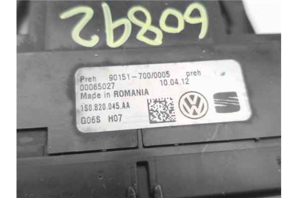 Recambio de mandos calefaccion / a.a. para volkswagen up! (121) 1.0 black up! referencia OEM IAM 1S0820045AA 9,01517E+11 