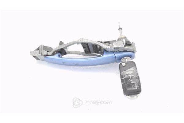 Recambio de maneta exterior delantero izquierda para volkswagen polo iv (9n1) 1.4 tdi referencia OEM IAM 3B0837207G 6Q0837885A 