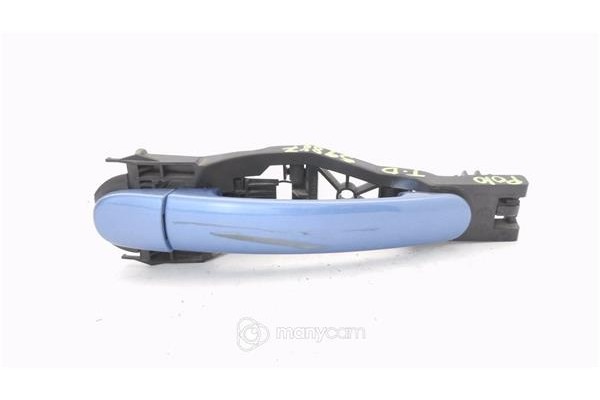 Recambio de maneta exterior trasero derecha para volkswagen polo iv (9n1) 1.4 tdi referencia OEM IAM 3B0837207G 6Q4839886A 