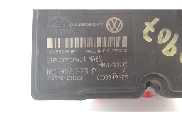 Recambio de nucleo abs para seat altea (5p1) 1.9 tdi referencia OEM IAM 1K0907379P  