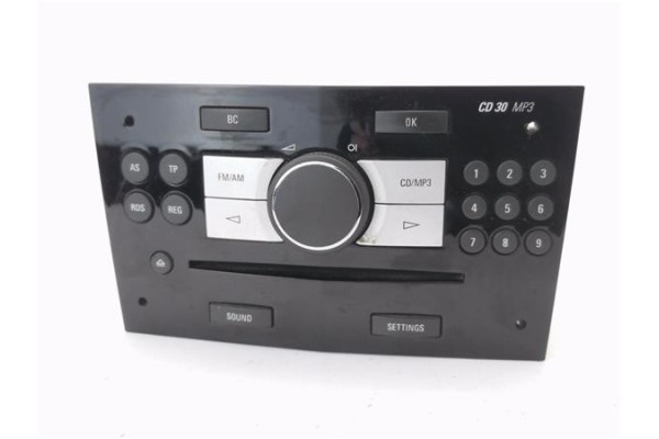 Recambio de radio / cd para opel astra h gtc 1.9 cdti referencia OEM IAM 344183129  