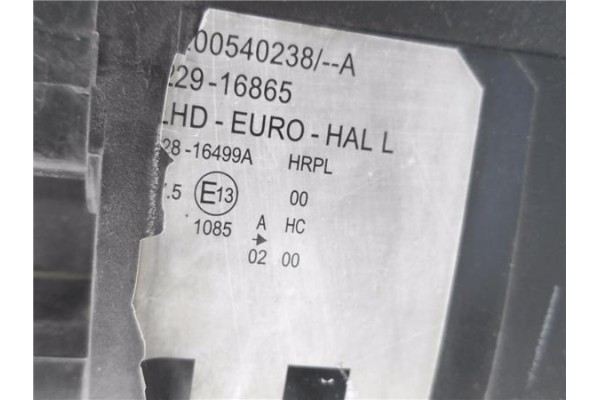 Recambio de faro delantero izquierdo para renault modus i 1.5 dci (fp0f, jp0f) referencia OEM IAM 7701058174  