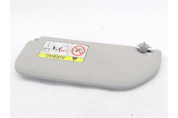 Recambio de parasol derecho para citroen c1 1.0 city edition referencia OEM IAM 16117728BJ  