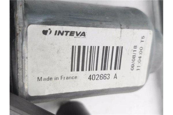 Recambio de mecanismo elevalunas delantero izquierdo para citroen c1 1.0 city edition referencia OEM IAM 402663A  