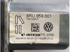 Recambio de mecanismo elevalunas delantero derecho para volkswagen up! (121) 1.0 black up! referencia OEM IAM 6RU959801  
