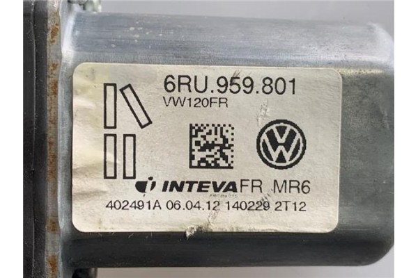 Recambio de mecanismo elevalunas delantero derecho para volkswagen up! (121) 1.0 black up! referencia OEM IAM 6RU959801  