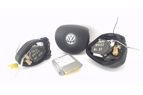 Recambio de kit airbag para volkswagen polo iv (9n3) 1.4 advance referencia OEM IAM 1T0880201E4EC 1T0880201E 
