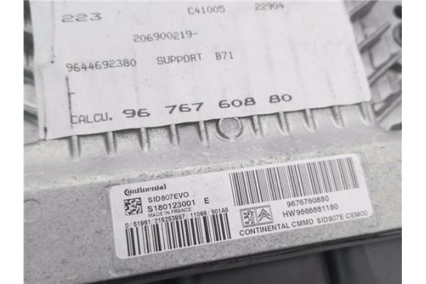 Recambio de centralita para citroen c4 berlina 1.6 attraction referencia OEM IAM 9676760880 S180123001E 