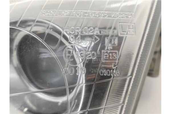 Recambio de faro delantero izquierdo para hyundai coupe (j2) 2.0 referencia OEM IAM HCR02A  