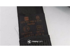 Recambio de cinturon seguridad trasero izquierdo para seat altea xl (5p5) 1.9 tdi referencia OEM IAM 5P0857805D 5M0857753E 