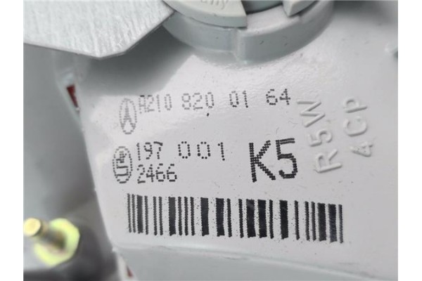 Recambio de piloto trasero izquierdo para mercedes-benz clase e (bm 210) berlina 2.0 200 (210.035) referencia OEM IAM A210820016