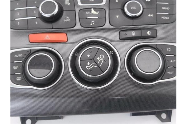 Recambio de mandos climatizador para citroen c4 berlina 1.6 attraction referencia OEM IAM 9666027477  