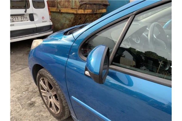 Recambio de retrovisor electrico izquierdo para peugeot 207 1.6 hdi referencia OEM IAM   