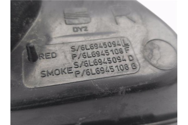 Recambio de piloto porton trasero derecho para seat ibiza (6l1) 1.9 sdi referencia OEM IAM 6L69455094L 6L6945108F 