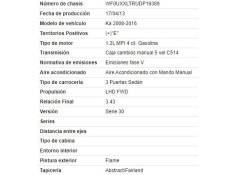 ford ka (ccu) del año 2013