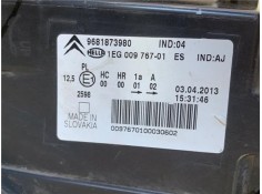 Recambio de faro delantero izquierdo para citroen c3 picasso 1.6 exclusive referencia OEM IAM 9681873980 1EG00976701 
