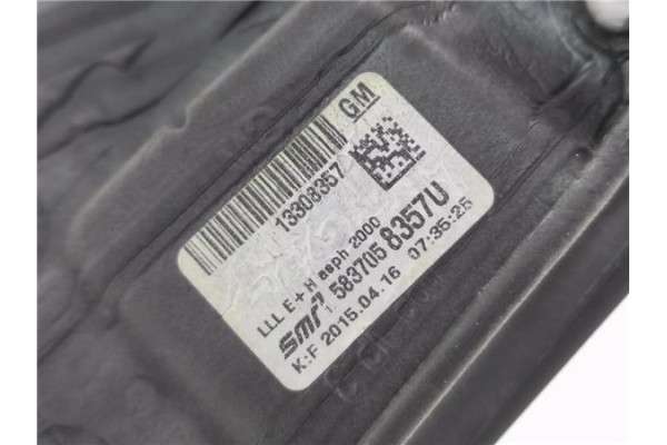 Recambio de retrovisor electrico izquierdo para opel astra j berlina 5p 1.6 selective referencia OEM IAM 13308357  