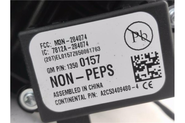 Recambio de mando intermitencia para opel astra j berlina 5p 1.6 selective referencia OEM IAM 22914039 M3N284074 