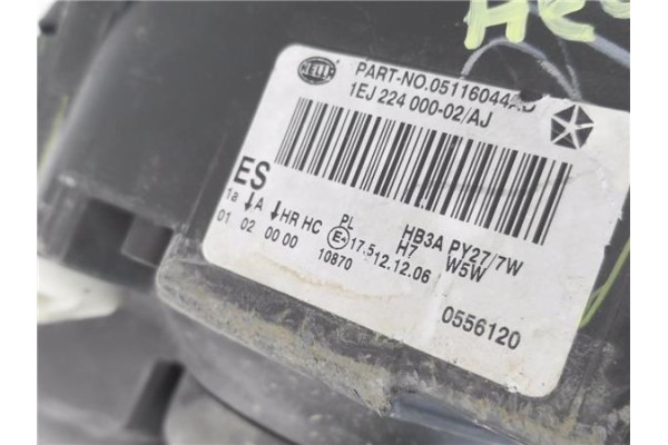 Recambio de faro delantero dcho para chrysler pt cruiser 1.6 referencia OEM IAM 1EJ22400002  