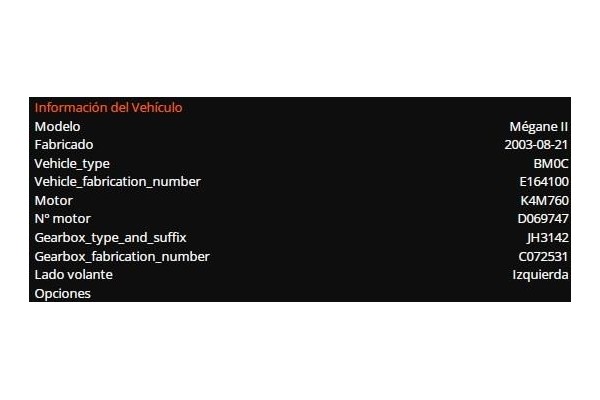 renault megane ii (bm0/1_, cm0/1_) del año 2003