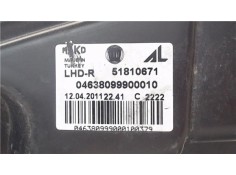 Recambio de faro delantero dcho para fiat doblo cargo caja/chasis (263) 1.3 d multijet referencia OEM IAM 51810671  
