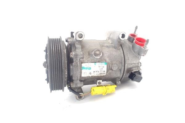 Recambio de compresor aire acond. para peugeot 207 1.4 referencia OEM IAM 6453WK 9822826880 