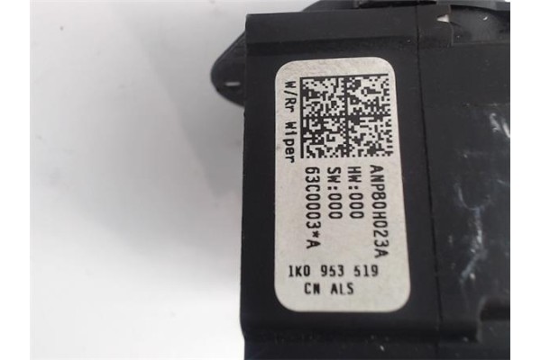 Recambio de mando limpiaparabrisas para seat leon (1p1) referencia OEM IAM 1K0953519  1K0953519H , AUDI | 1K0953519H , SEAT | 1K