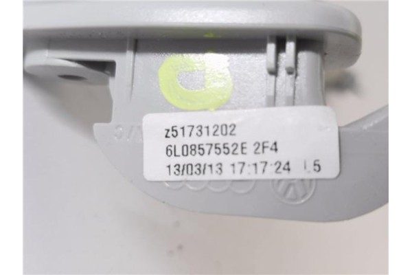 Recambio de parasol derecho para seat ibiza berlina (6j5) 1.6 tdi referencia OEM IAM 6L0857552E  