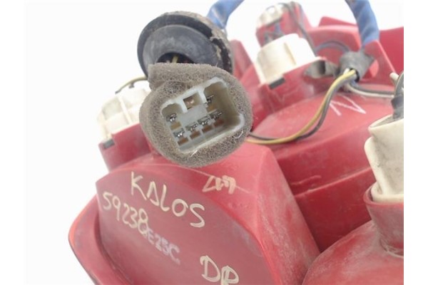 Recambio de piloto trasero derecho para chevrolet kalos 1.2 se referencia OEM IAM 96540269 96494900 96494900 , CHEVROLET