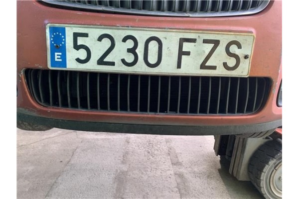 Recambio de rejilla paragolpes delantero para skoda fabia (5j2) 1.4 tdi referencia OEM IAM 5J0853677  