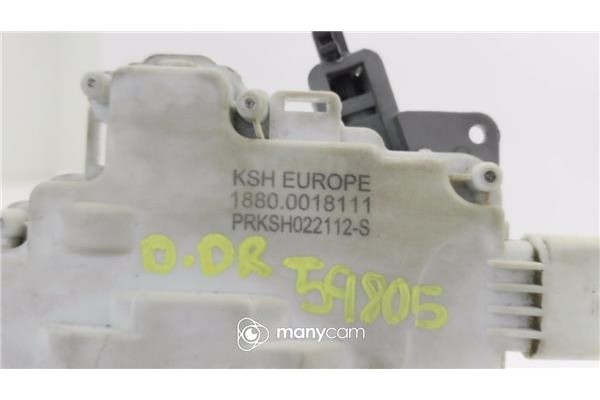 Recambio de cierre electromagnetico delantero derecho para seat altea xl (5p5) 1.9 tdi referencia OEM IAM 1P1837016  