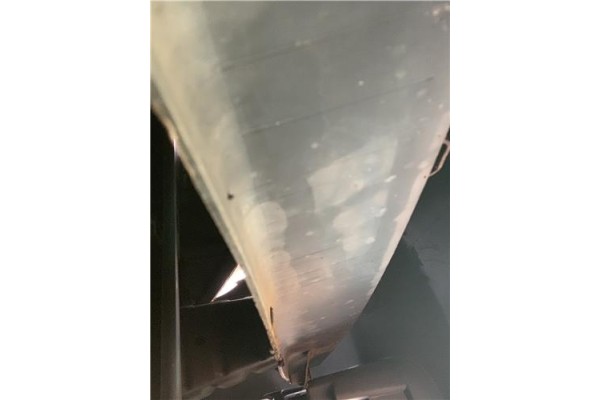 Recambio de refuerzo paragolpes trasero para skoda fabia (5j2) 1.4 tdi referencia OEM IAM 5J6807305C  