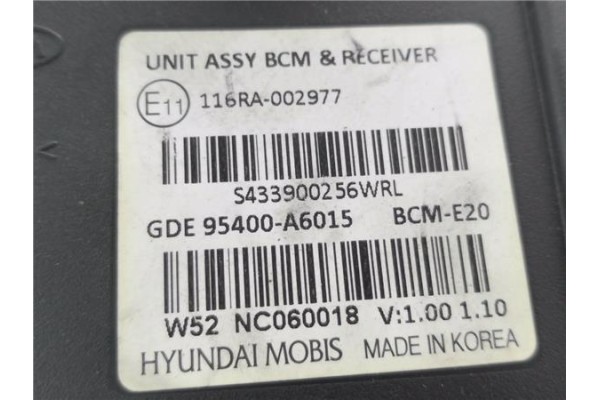 Recambio de modulo electronico para hyundai i30 (gd) 1.4 base referencia OEM IAM 116RA002977 95400A6015 