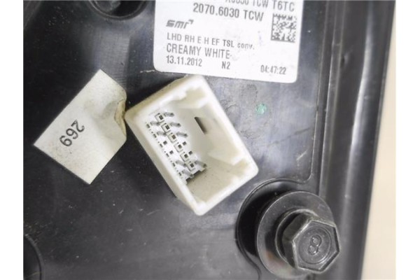 Recambio de retrovisor electrico derecho para hyundai i30 (gd) 1.4 base referencia OEM IAM 87620A6350 E4023404 