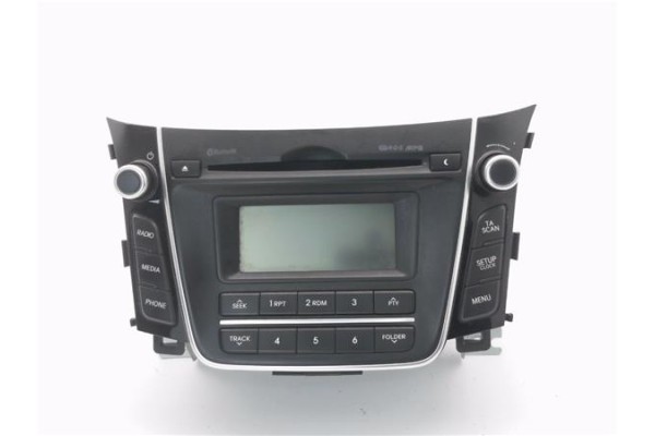 Recambio de autoradio para hyundai i30 (gd) 1.4 base referencia OEM IAM 96170A6210GU  