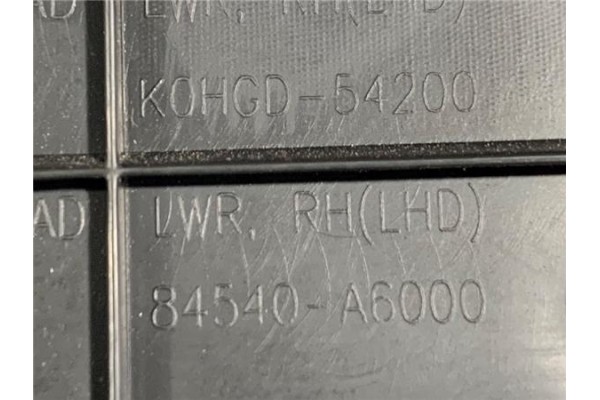 Recambio de guantera salpicadero para hyundai i30 (gd) 1.4 base referencia OEM IAM 84540A6000 K0HGH54200 